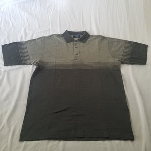 Callaway Golf  Men's Medium Polo Shirt Black Grey